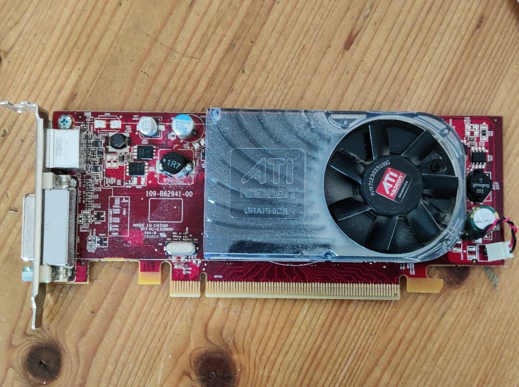 ATI HD3450 256MB PCE-E laag profiel [K447] 16-9, Tv-Out, AMD, Ophalen of Verzenden, PCI-Express 5
