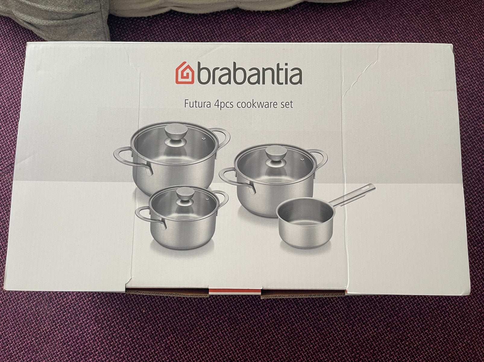 Brabantia pannenset, Huis en Inrichting, Keuken | Potten en Pannen, Ophalen, Nieuw, Rvs, Pannenset