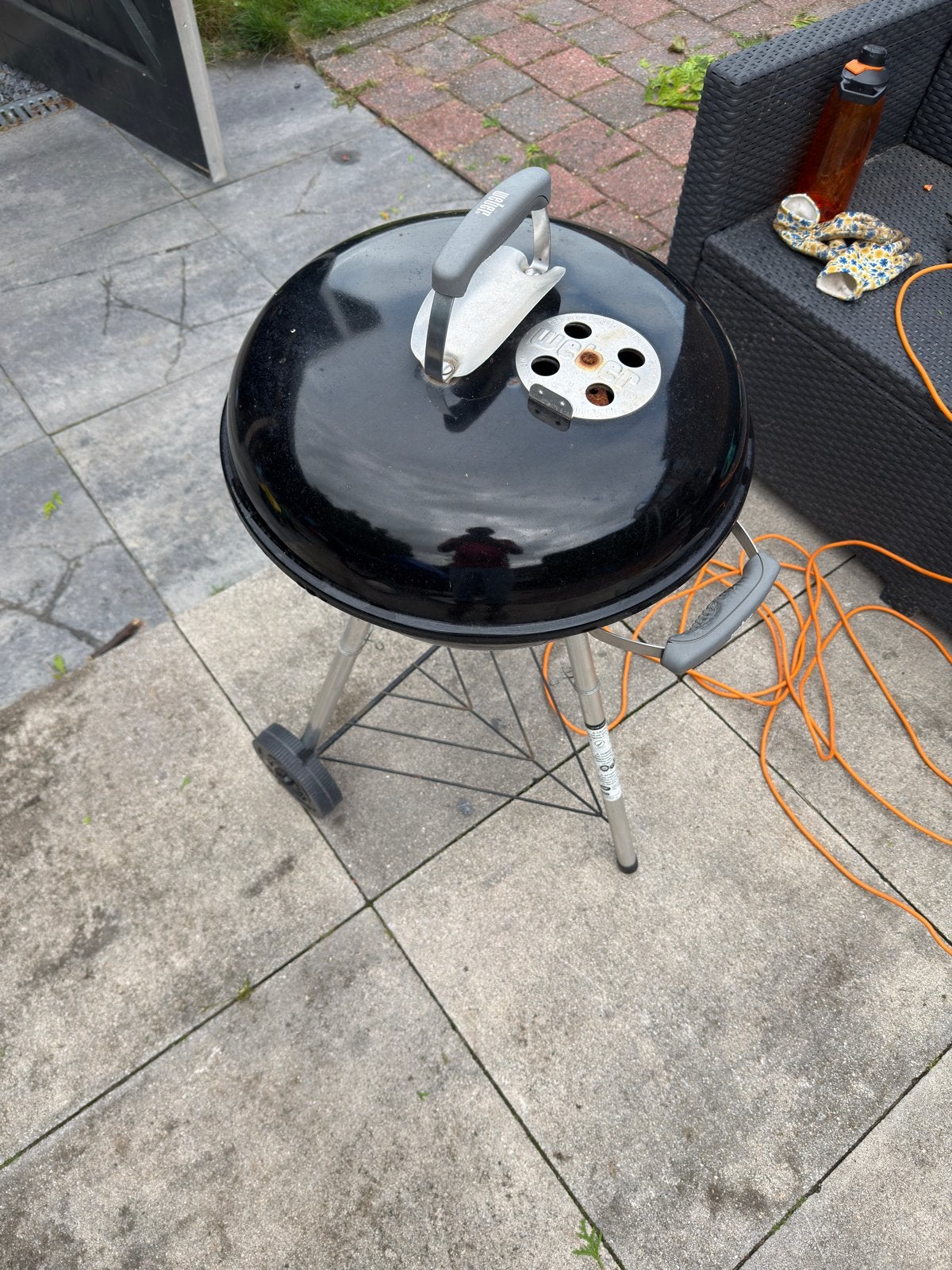 Weber Kettle BBQ, Ophalen, Gebruikt
