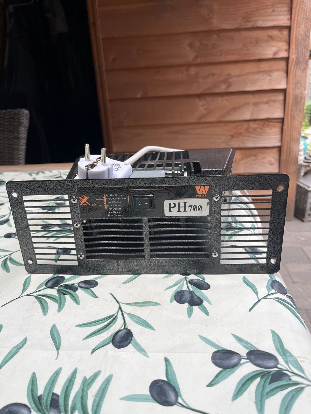 Compacte elektrische kachel Widney Model MPH700, Ophalen of Verzenden, Gebruikt
