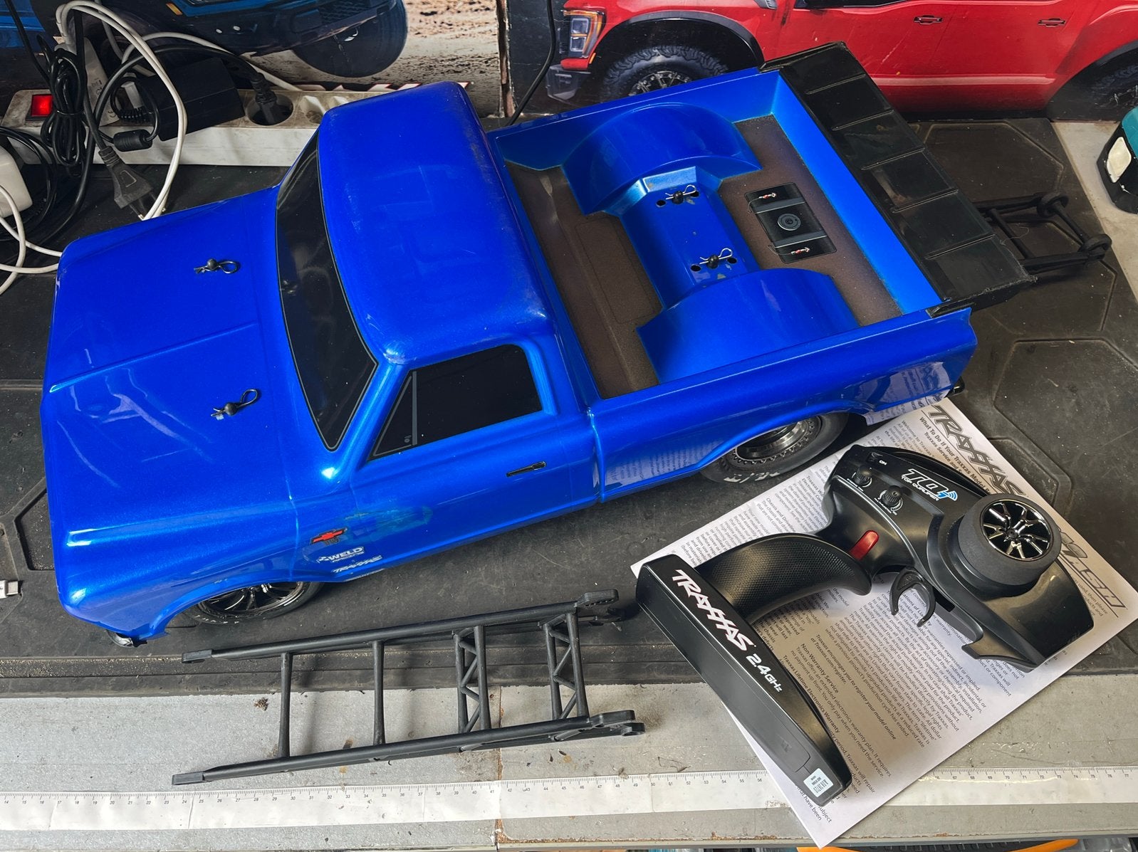 Traxxas Drag Slash Chevrolet C10 VXL RC auto, Hobby en Vrije tijd, Elektro, Gebruikt, Ophalen of Verzenden, Schaal 1:10