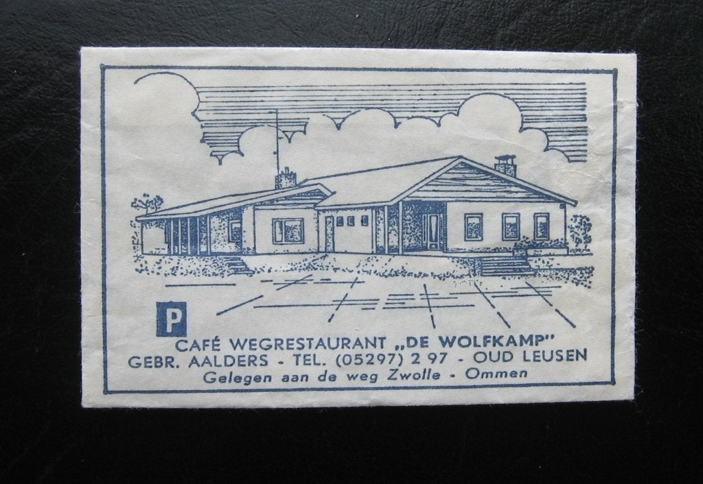 4254 Oud Leusen - Cafe Wegrestaurant De Wolfkamp, Verzenden, Nederland
