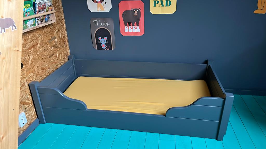 Kinderbed, Ophalen, Gebruikt, 70 tot 85 cm, Lattenbodem