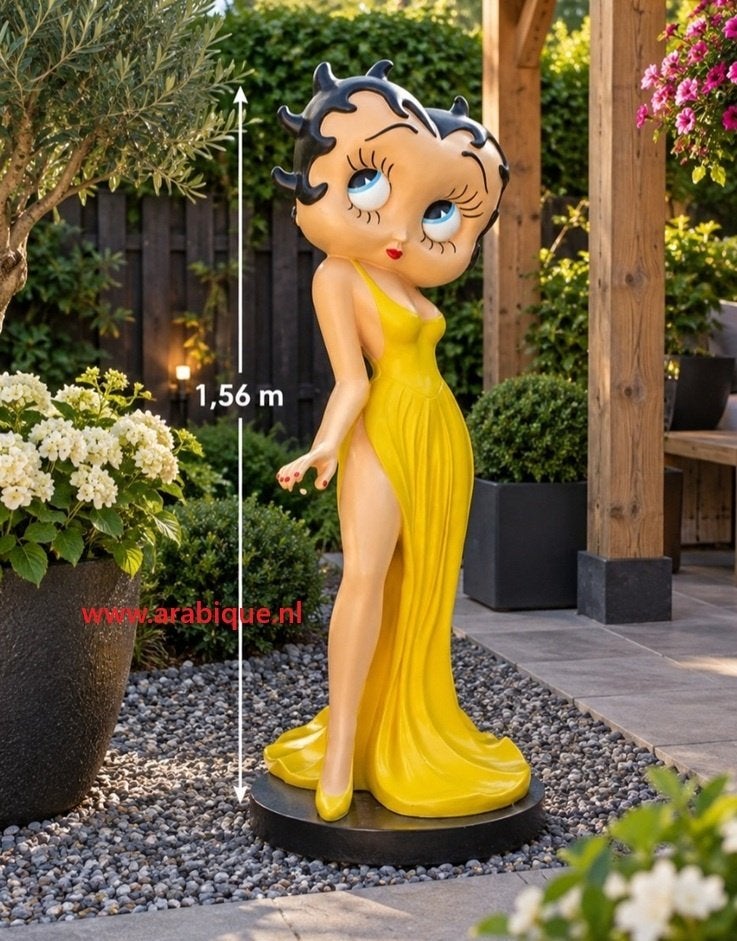 Betty Boop, Ophalen of Verzenden, Nieuw, Kunststof, Mensenbeeld