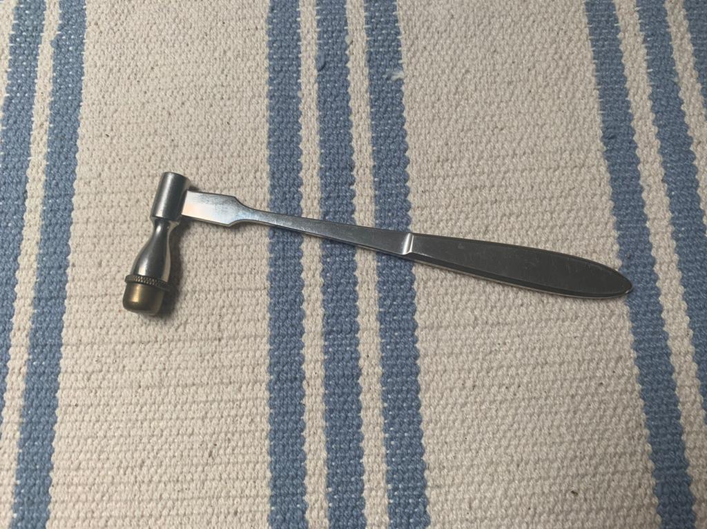 Antieke reflex hamer huisarts (2), Antiek en Kunst, Ophalen of Verzenden