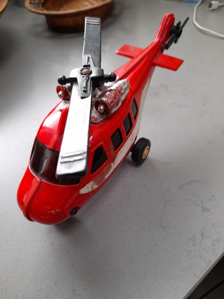 Metalen Helikopter, Made Japan, Ophalen of Verzenden