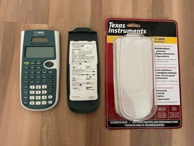 wetenschappelijk rekenmachine Texas Instruments TI-30XS IZGS, Ophalen of Verzenden, Zo goed als nieuw
