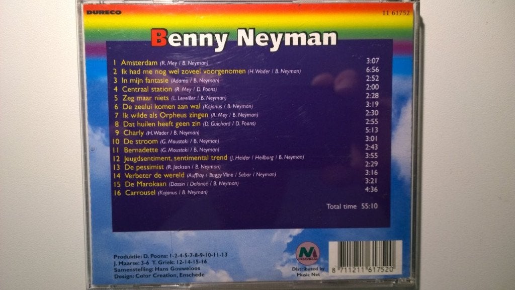 Benny Neyman - Benny Neyman (Regenboog Serie), Ophalen of Verzenden, Zo goed als nieuw, Pop, Album