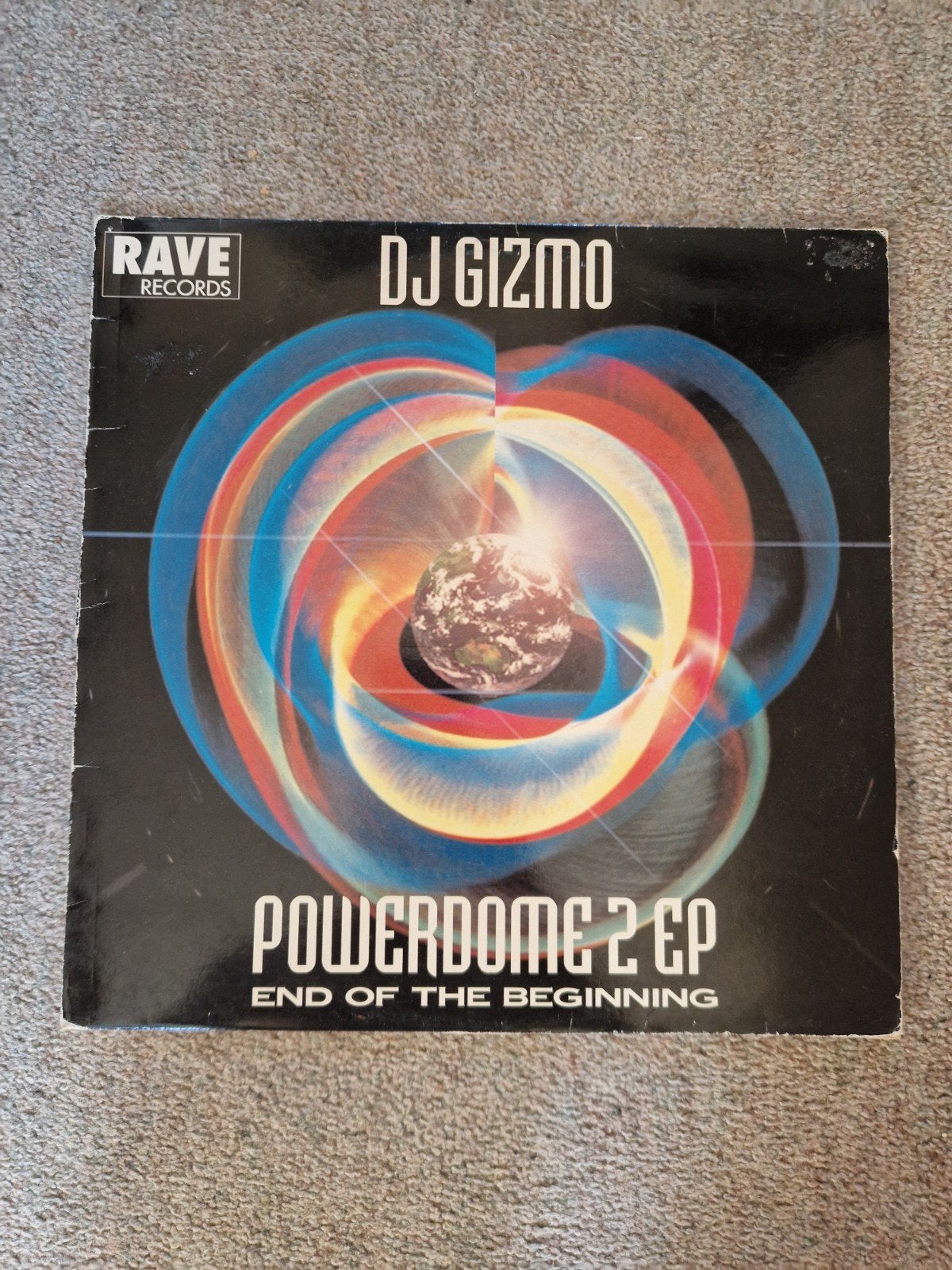 DJ Gizmo - Powerdome 2 EP (End of the Beginning) Vinyl, Ophalen, Gebruikt, 1990 - 1999, Techno of Trance