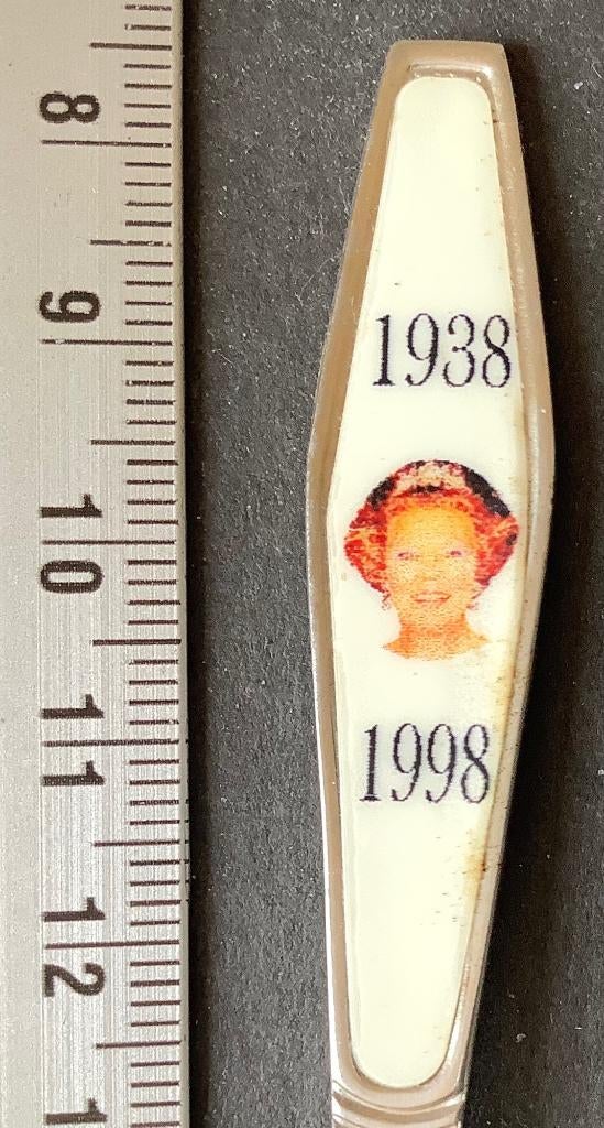 lepel, Koningshuis, Beatrix 1938-1998 (L1, Ophalen of Verzenden, Gebruikt