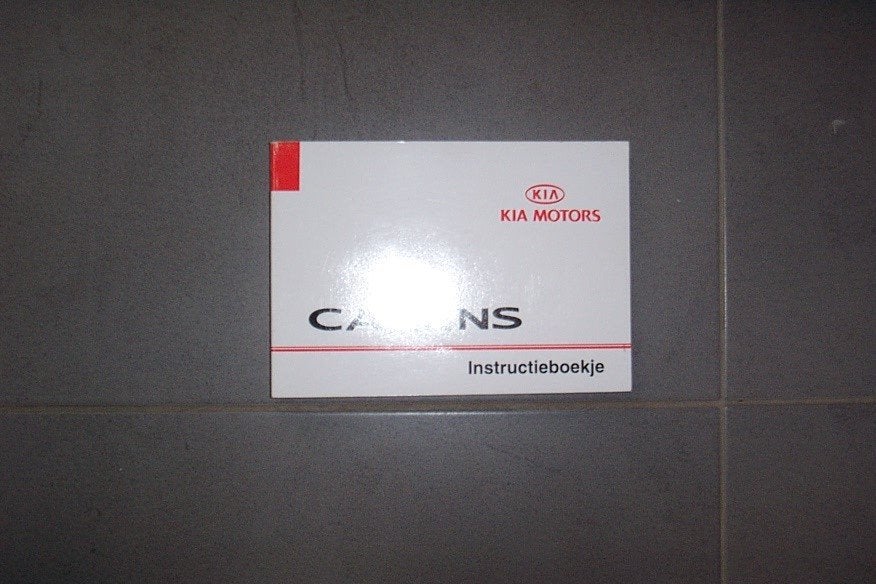 Gebruikershandleiding KIA CARENS type RS/FJ   1999/2006, Auto diversen, Handleidingen en Instructieboekjes, Ophalen of Verzenden