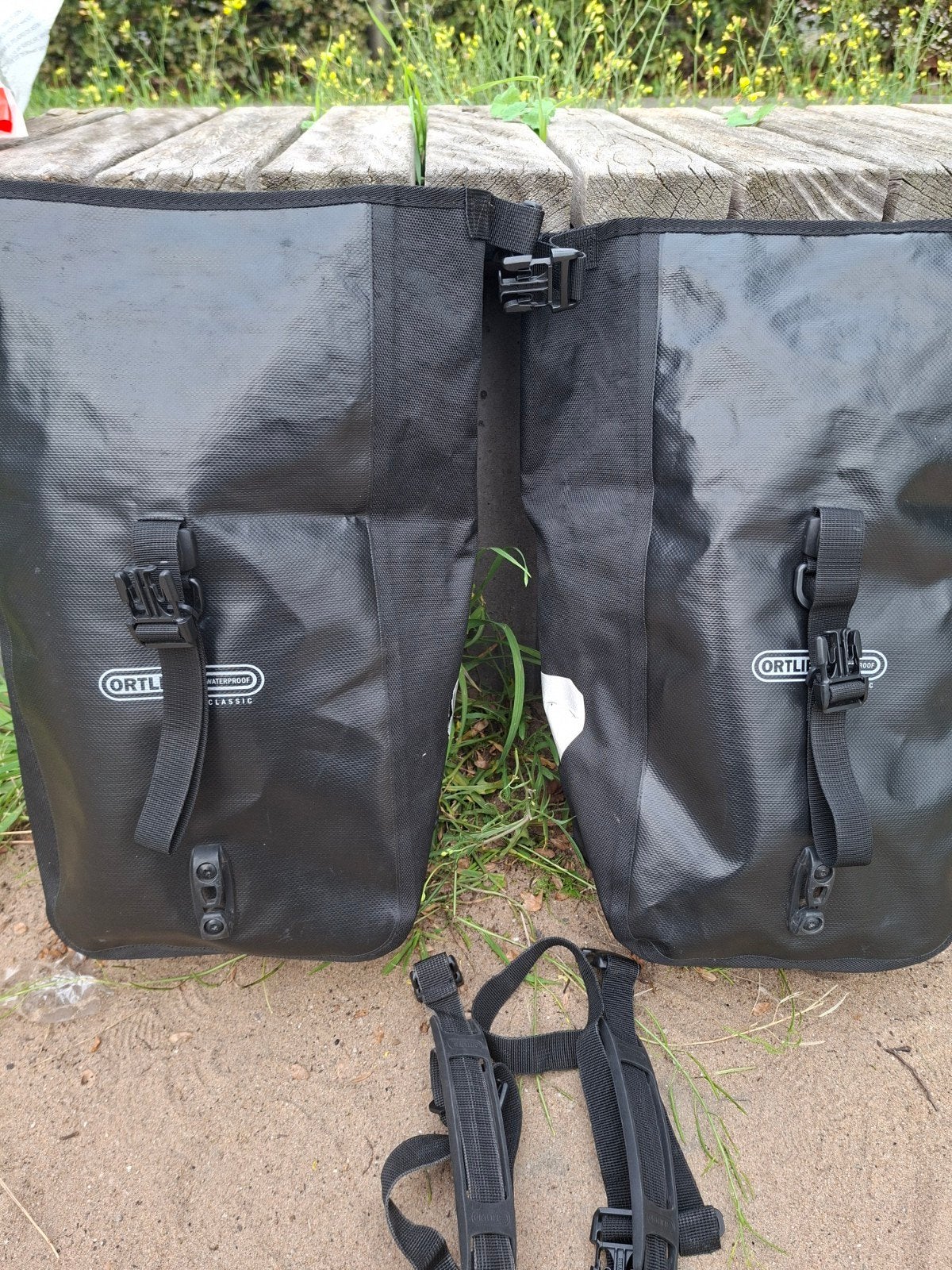 Ortlieb Sport-Roller Classic fietstassen/2×12,5lt., Gebruikt, Ortlieb Sportartikel GmbH, Industriestraße 2, 91560 Heilsbronn, Duitsland