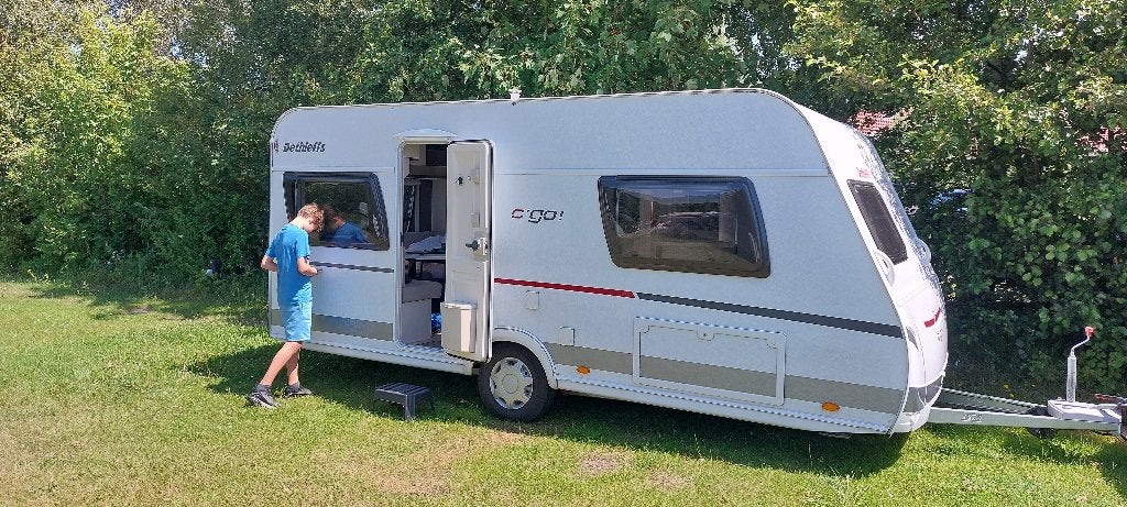 Dethleffs C’Go 475 FR uit 2014, Rondzit, Particulier, Dethleffs, 5 tot 6 meter
