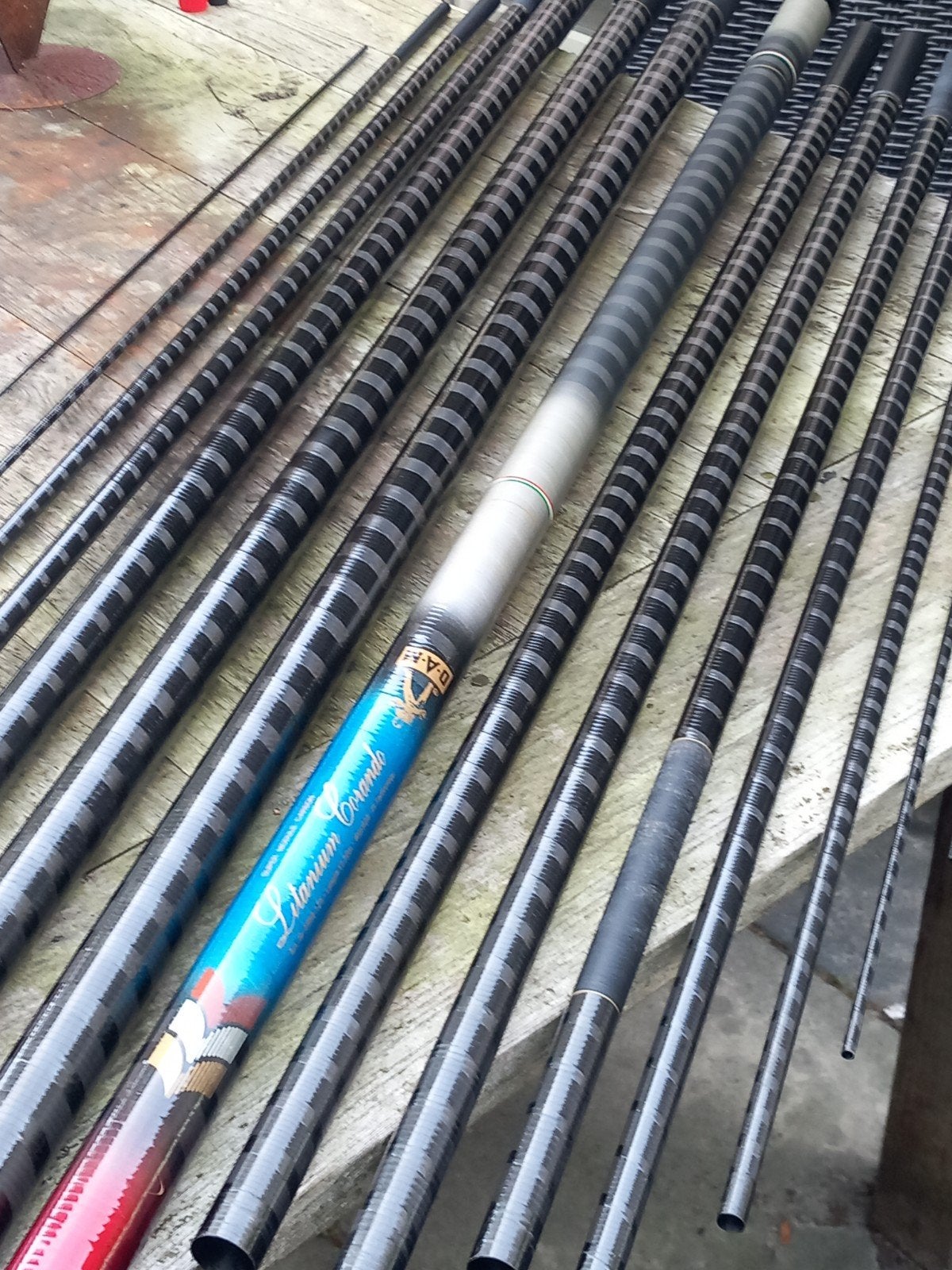 Vaste hengel Dam Litanium Corando >> 12,2 m incl topset!!, Ophalen of Verzenden, Gebruikt, Vaste hengel