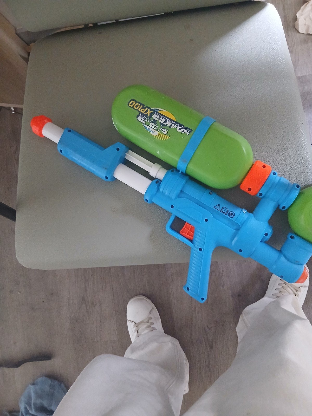 Super Soaker XP100 Waterpistool lees de beschrijving, Ophalen of Verzenden, Gebruikt