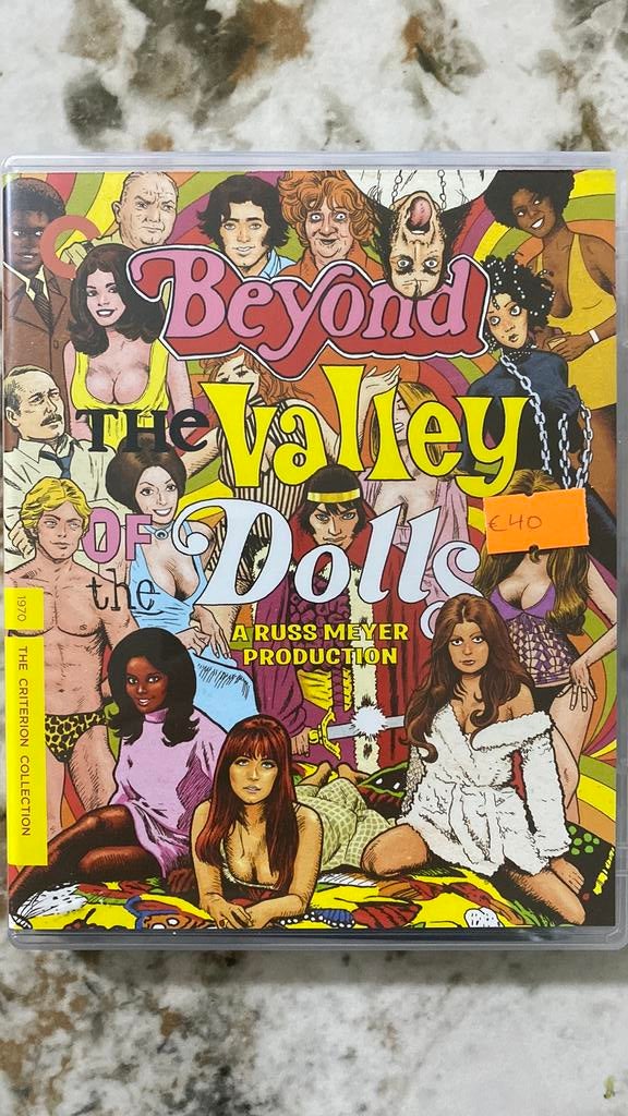 Beyond the valley of the dolls blu ray criterion, Cd's en Dvd's, Ophalen of Verzenden, Zo goed als nieuw, Avontuur