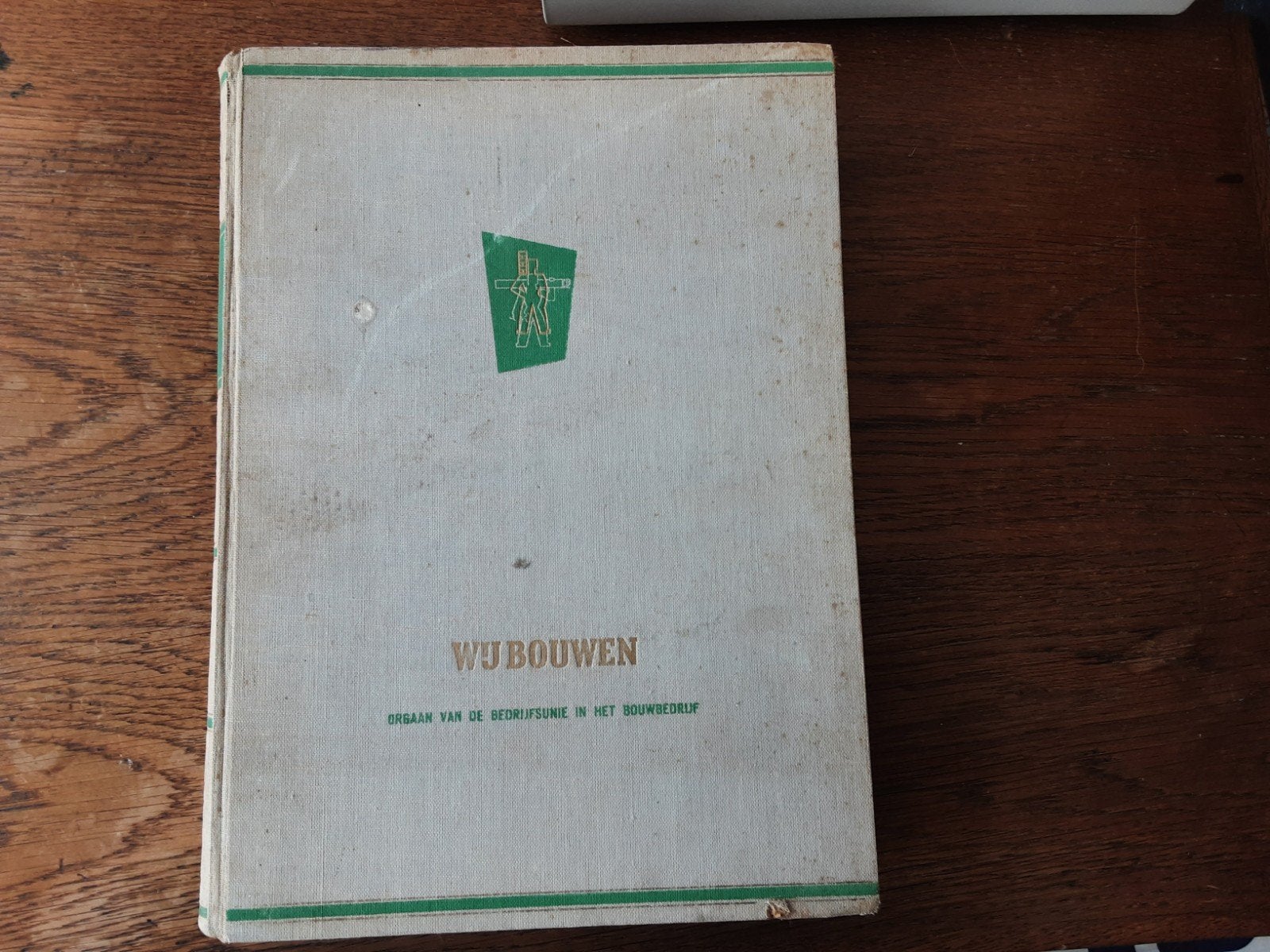 verzamelband "wij bouwen" jaargang, Boeken, Ophalen, Zo goed als nieuw, Overige onderwerpen, Orgaan van de bedrijfsunie in het bouwbedrijf
