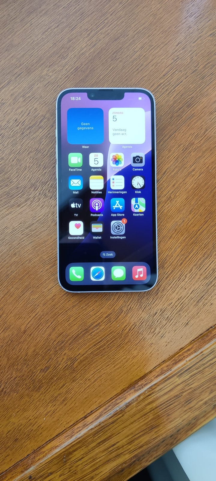 Iphone 14 128GB, Ophalen, 128 GB, 86 %, Paars