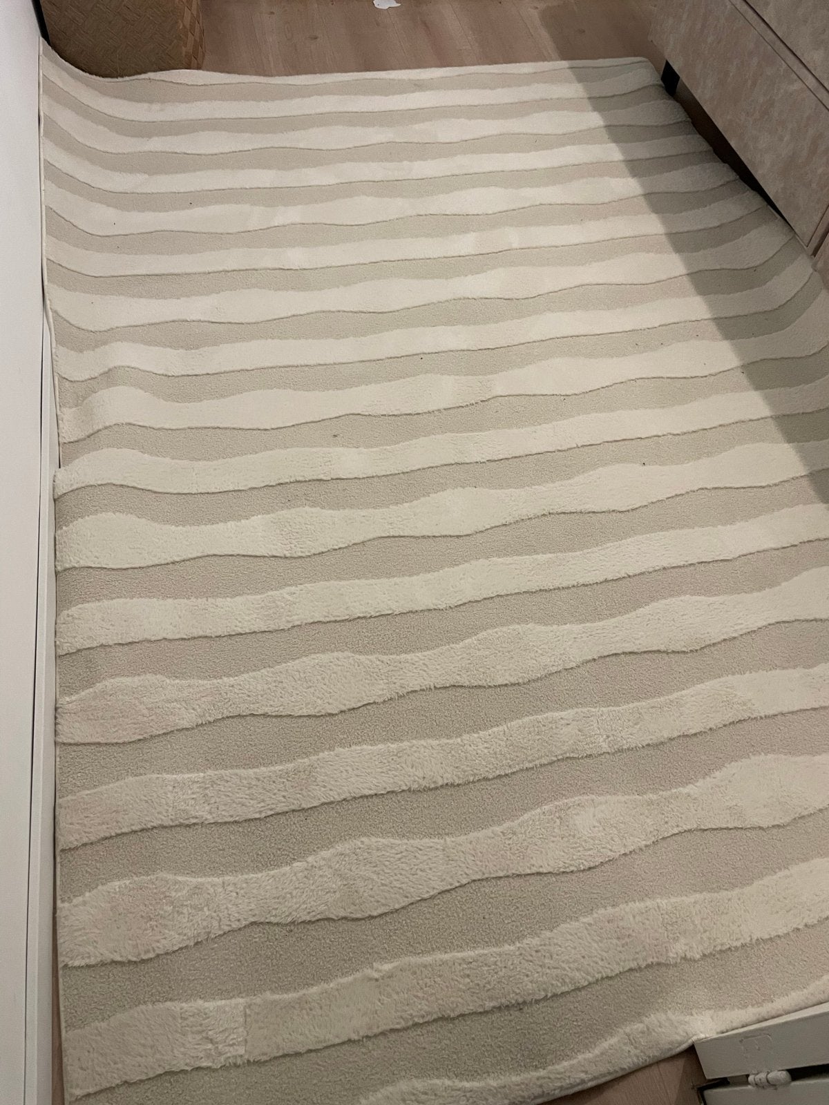 Beige Tapijt 160x230, Ophalen, Beige, 150 tot 200 cm, Rechthoekig