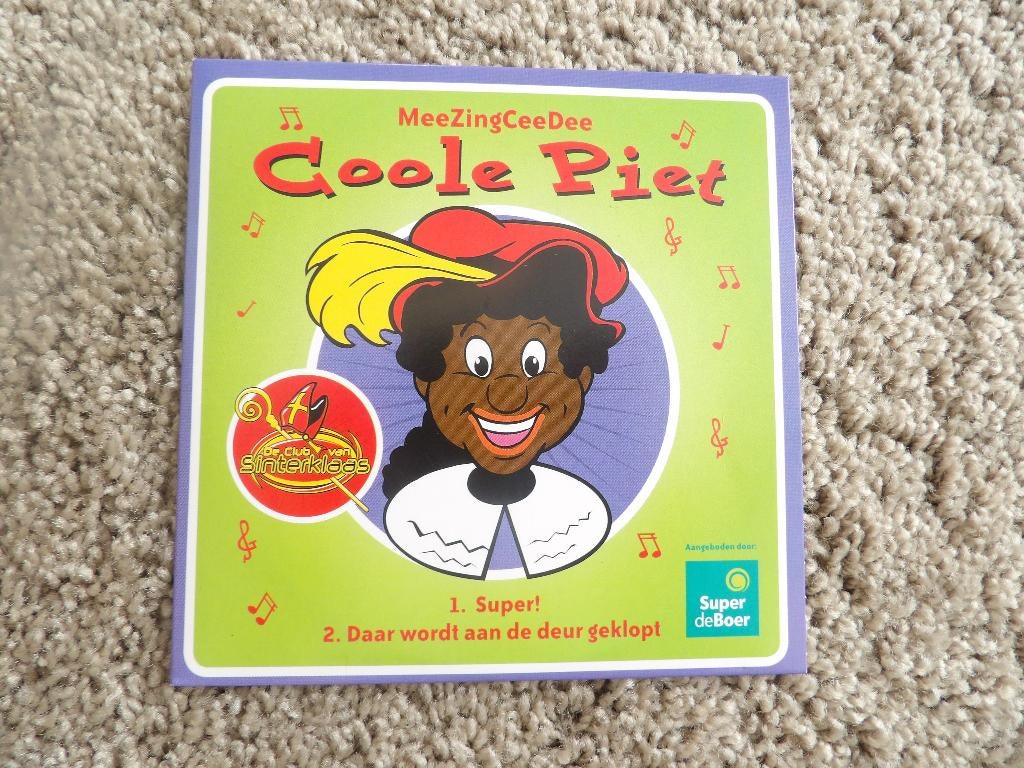 4 SINTERKLAAS CD'S waaronder meezing cee dee COOLE PIET, Ophalen of Verzenden, Nieuw