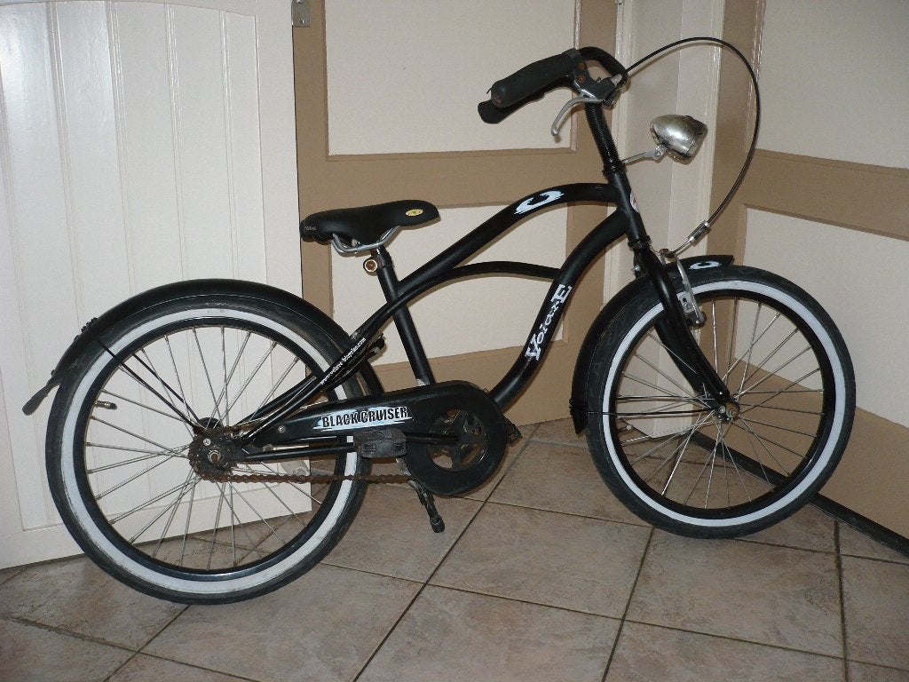 Stoere 20 inch jongensfiets model cruiser, Fietsen en Brommers, Ophalen, Gebruikt, Terugtraprem, 20 inch of meer