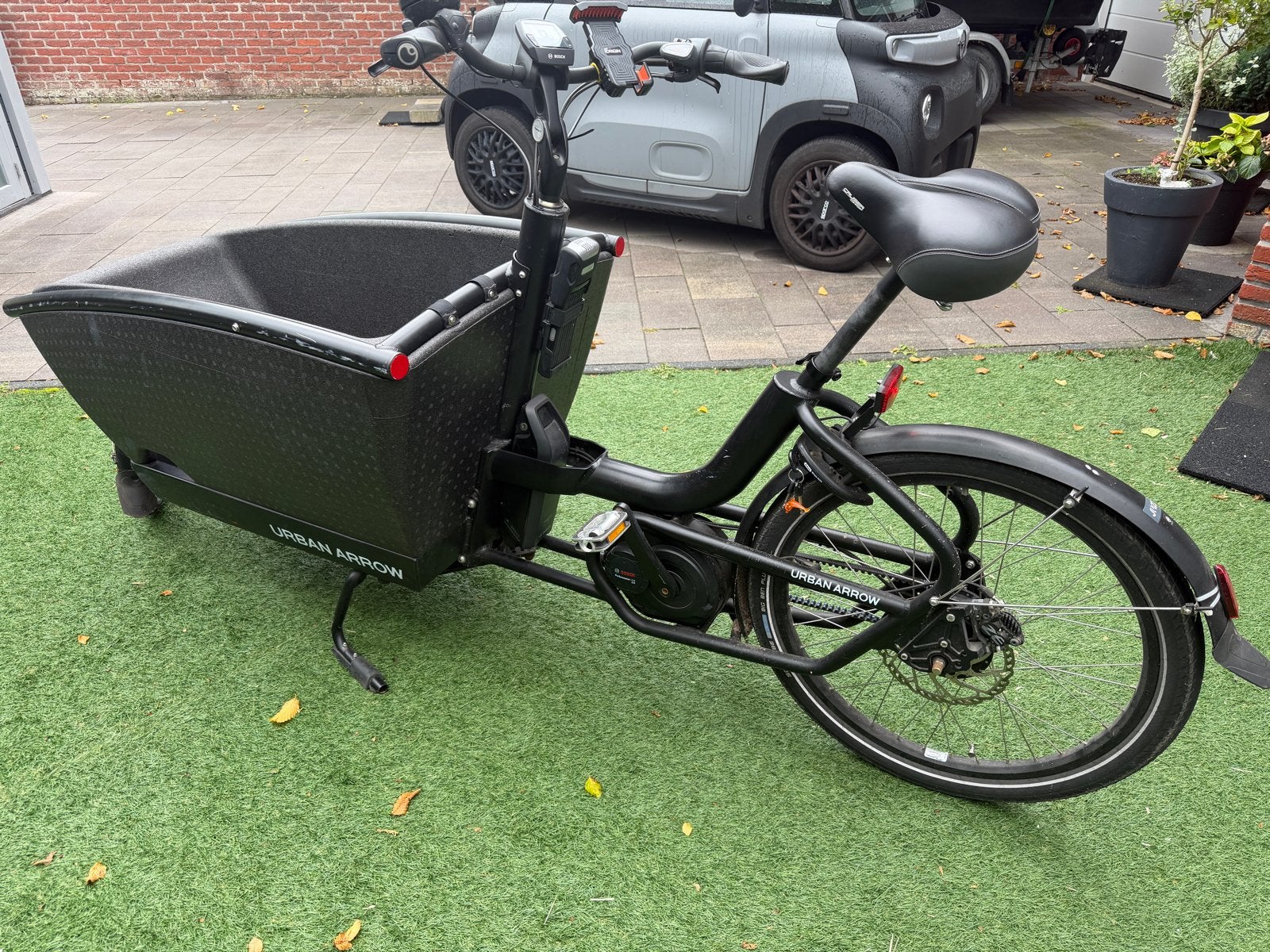 Urban Arrow Family Bakfiets - Elektrisch - Bosch Performance, Gebruikt, Elektrisch, 2 kinderen, Schijfrem