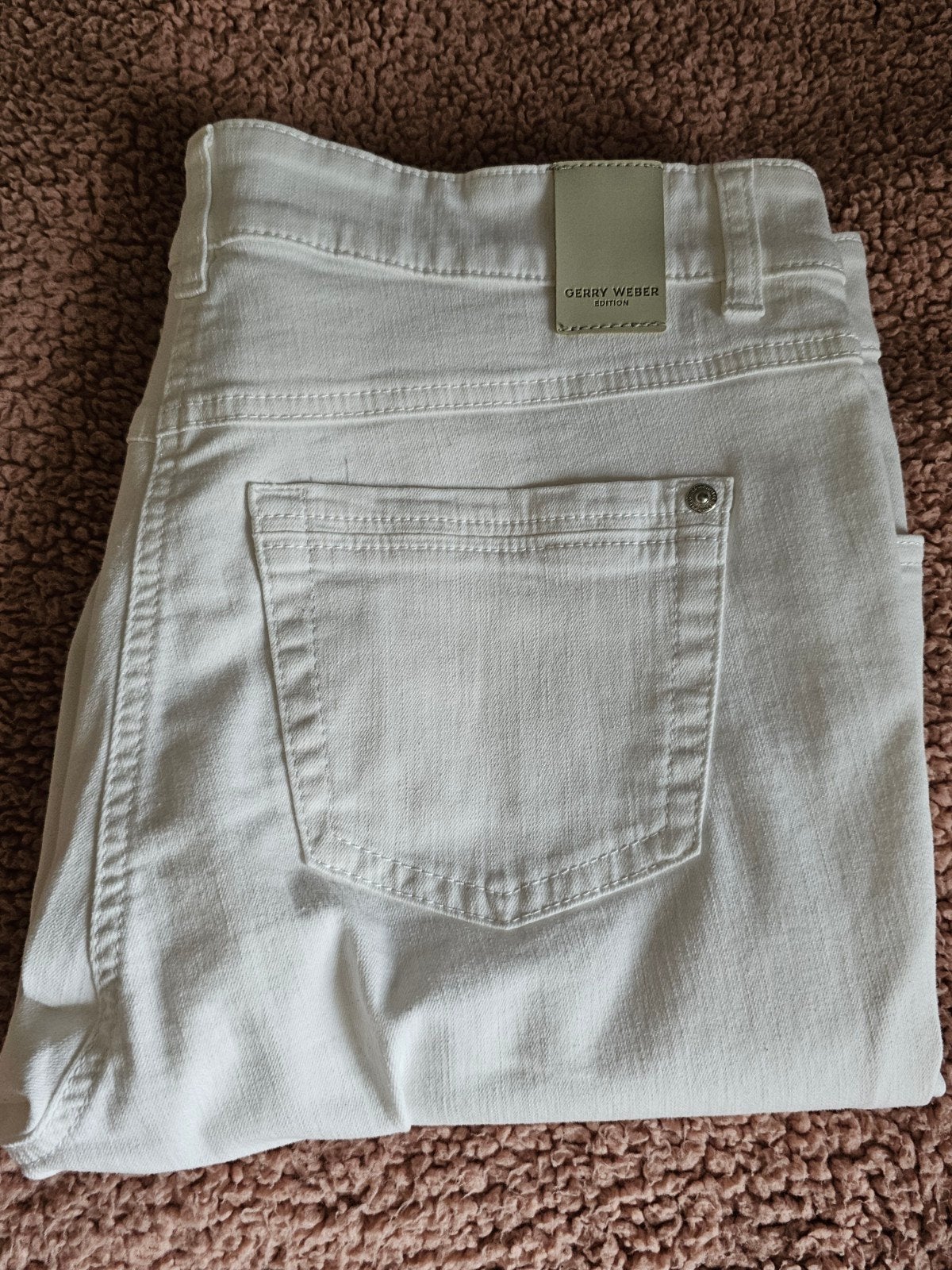 witte broek maat 40R Gerry Weber, nieuw, Maat 38/40 (M), Wit, Nieuw, Ophalen of Verzenden