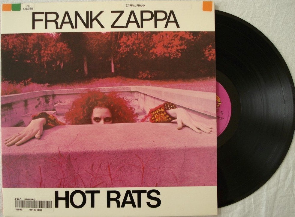 Frank Zappa - Hot rats, LP, Gebruikt, Overige genres, Ophalen of Verzenden