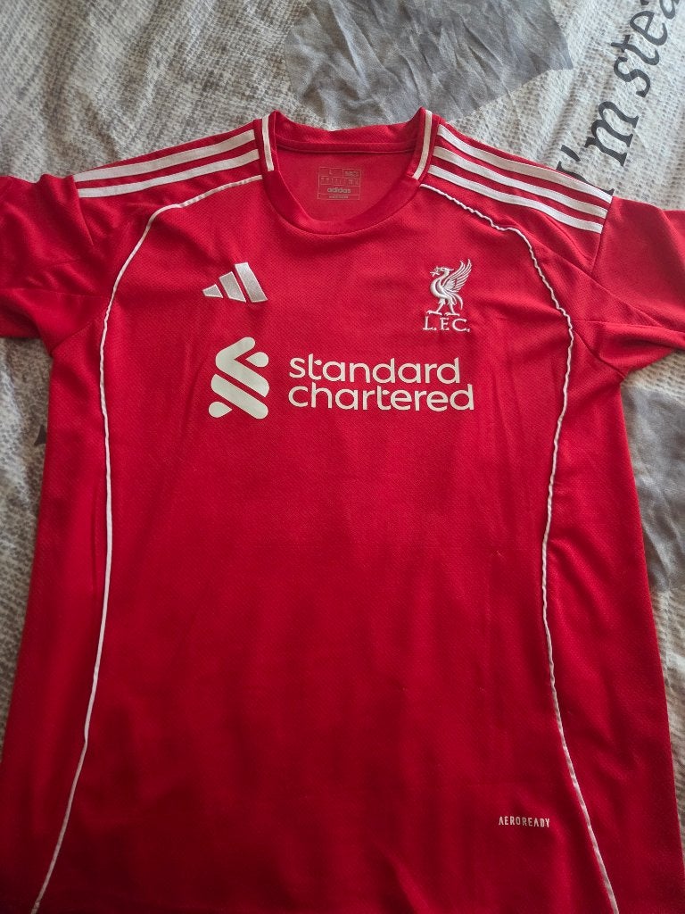 Liverpool shirt maat L, Maat L, Ophalen of Verzenden, Zo goed als nieuw, Shirt