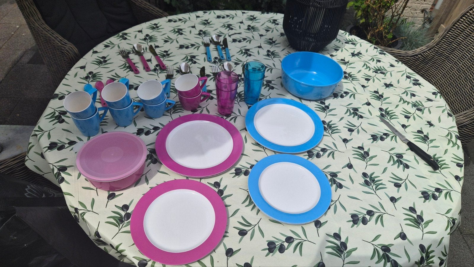 Mepal Rosti camping servies  4 delig, Ophalen of Verzenden