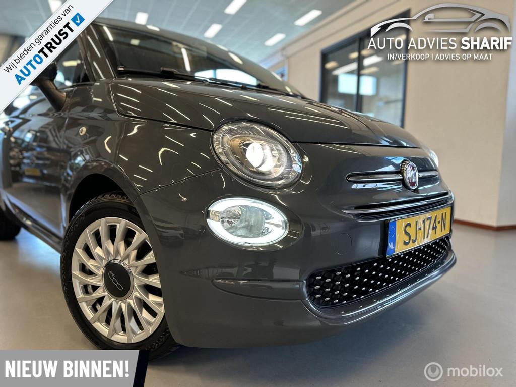 Fiat 500 0.9 TwinAir Turbo Lounge Pano|Bluetooth|NL Auto NAP, Auto's, Voorwielaandrijving, Gebruikt, 905 kg, Origineel Nederlands