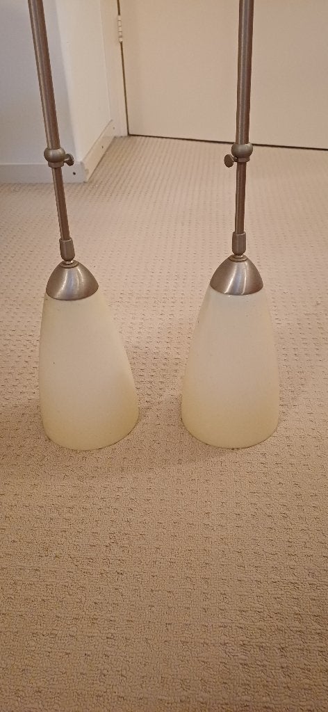 Hanglampen, Ophalen, E27 (groot), Glas, Landelijk