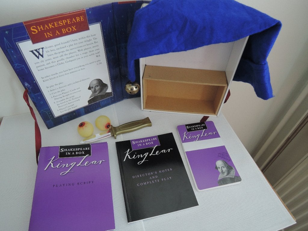 Shakespeare in a box / speel zelf met vrienden King Lear, Ophalen of Verzenden, Nieuw