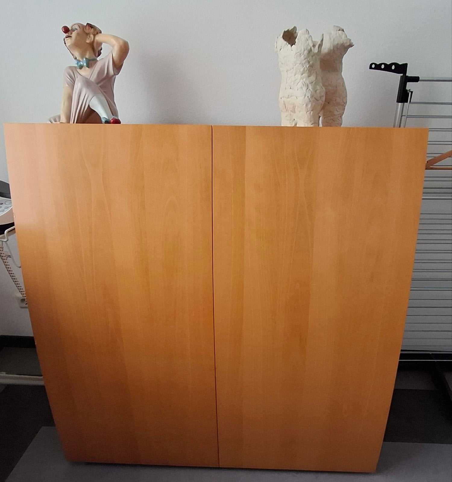 Houten kastdeel met schuifdeuren en lade GRATIS ophalen, Huis en Inrichting, Ophalen, Gebruikt