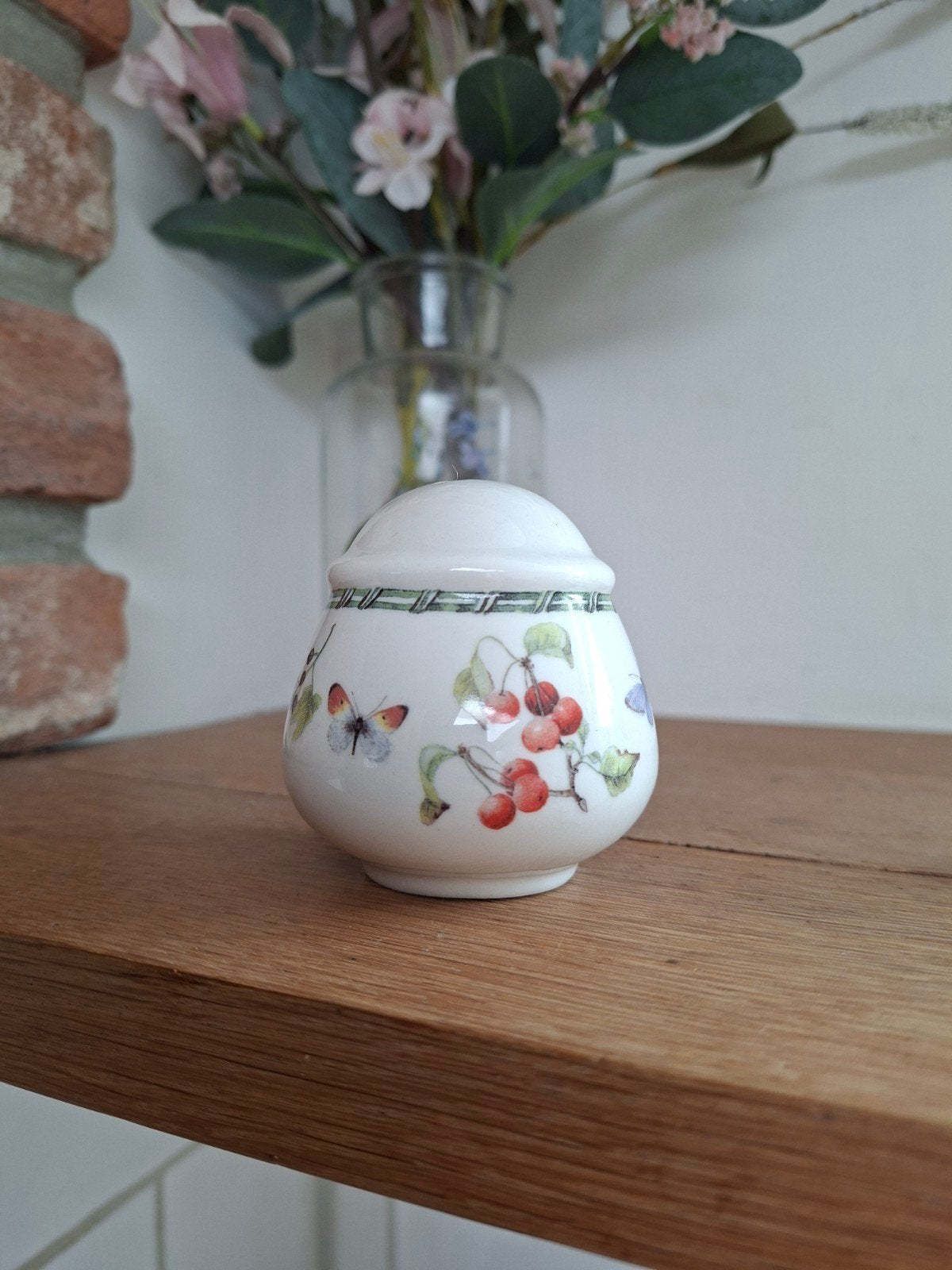 Janneke brinkman zout of peper vaatje fruits and flowers jbs, Overige typen, Ophalen of Verzenden, Zo goed als nieuw, Overige merken