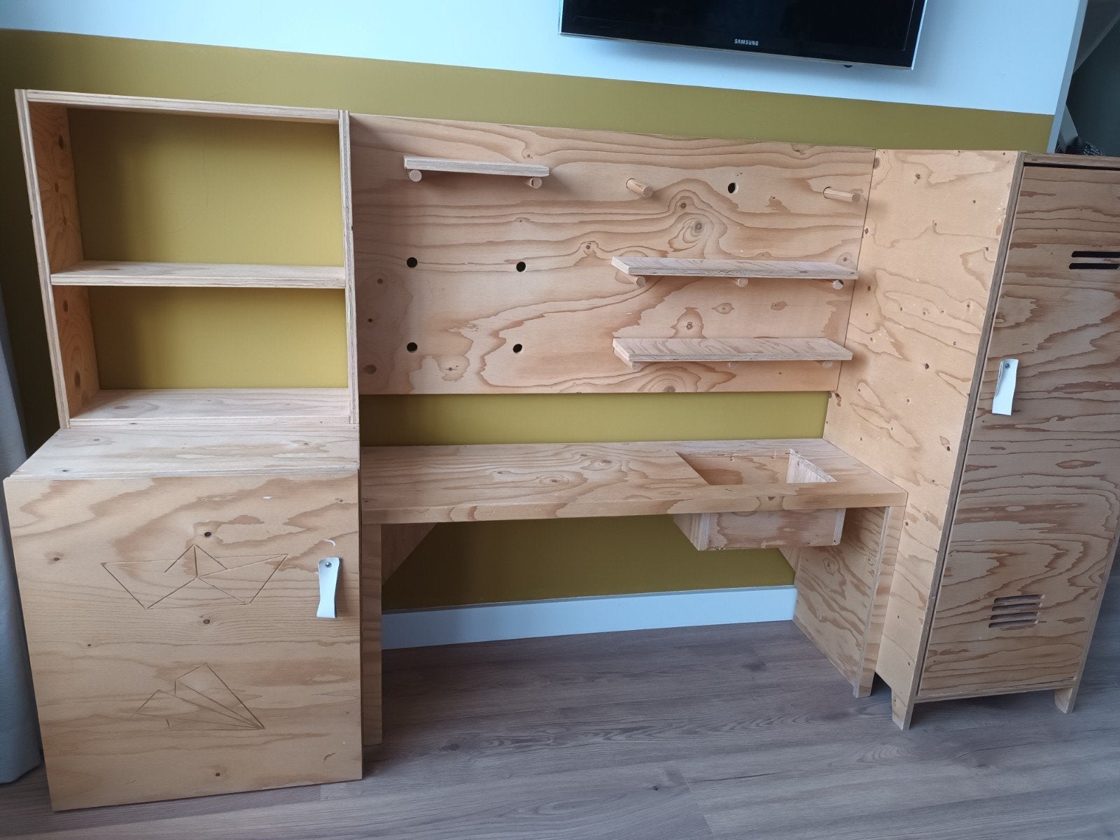 Houten speelkeuken/werkbank voor kinderen