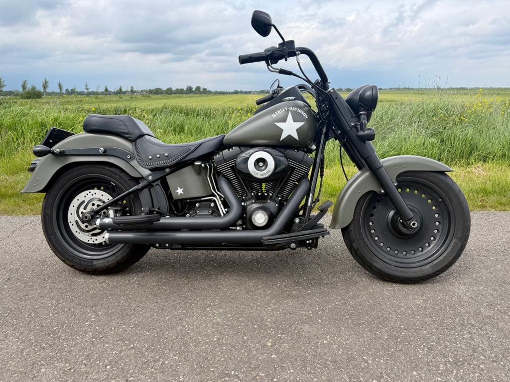 Harley Davidson FatBoy Special - Unieke Look, Sportuitlaat, 2 cilinders, 1600 cc, Gebruikt