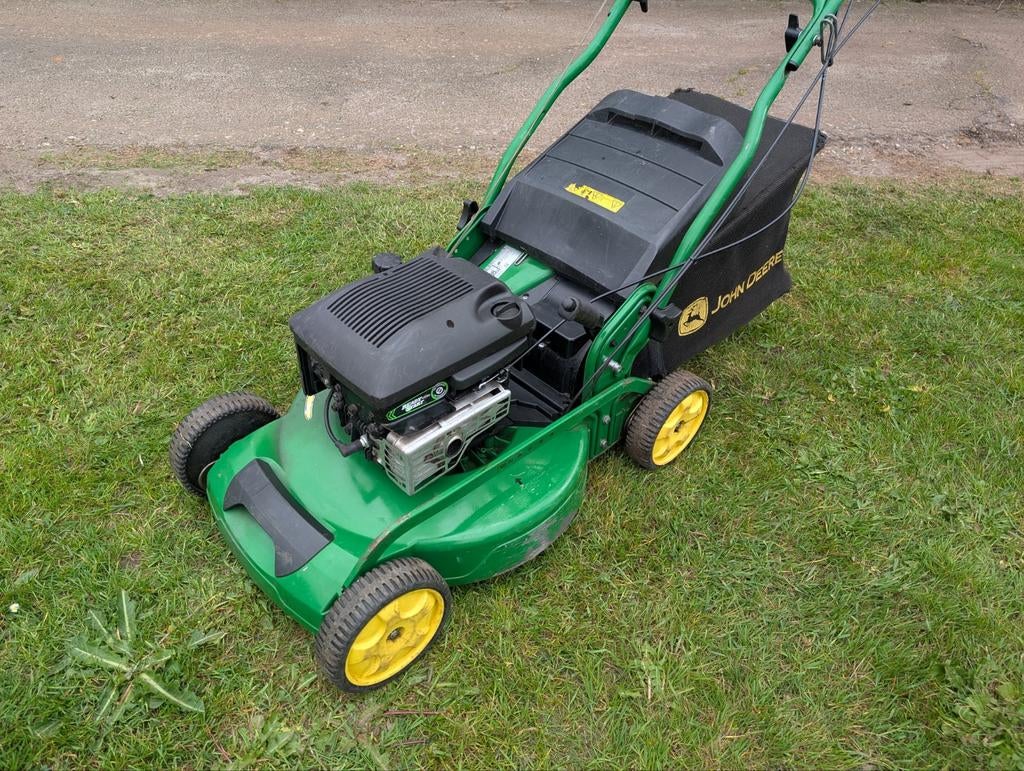 Professionele John deere R54V motormaaier! aandrijving!54cm!, Tuin en Terras, John Deere, Cirkelmaaier, Gebruikt, Versnellingen