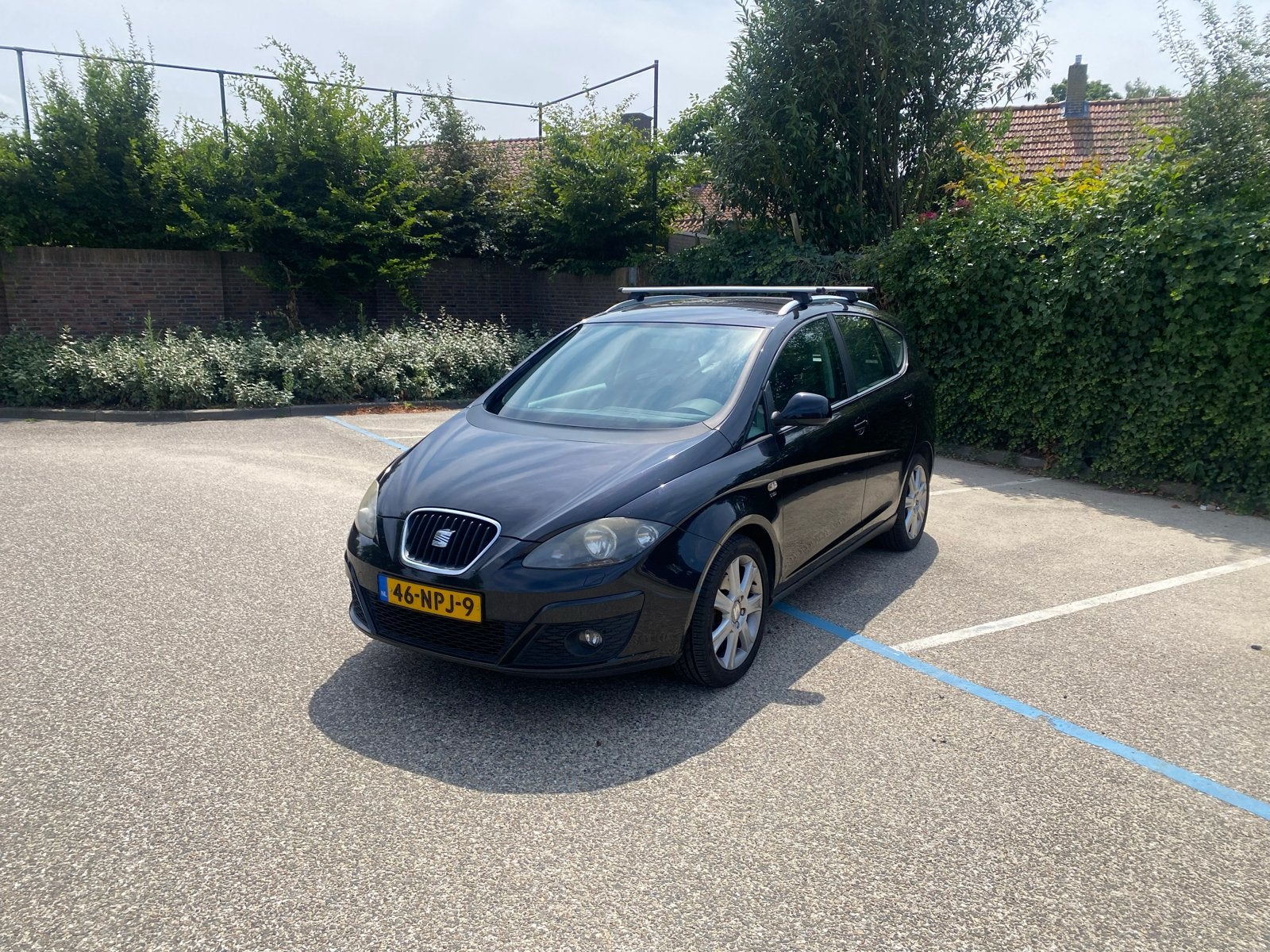Seat Altea XL 1.2 TSI 77KW Stationwagon 2010 Zwart, Auto's, Voorwielaandrijving, 4 cilinders, Zwart, Origineel Nederlands