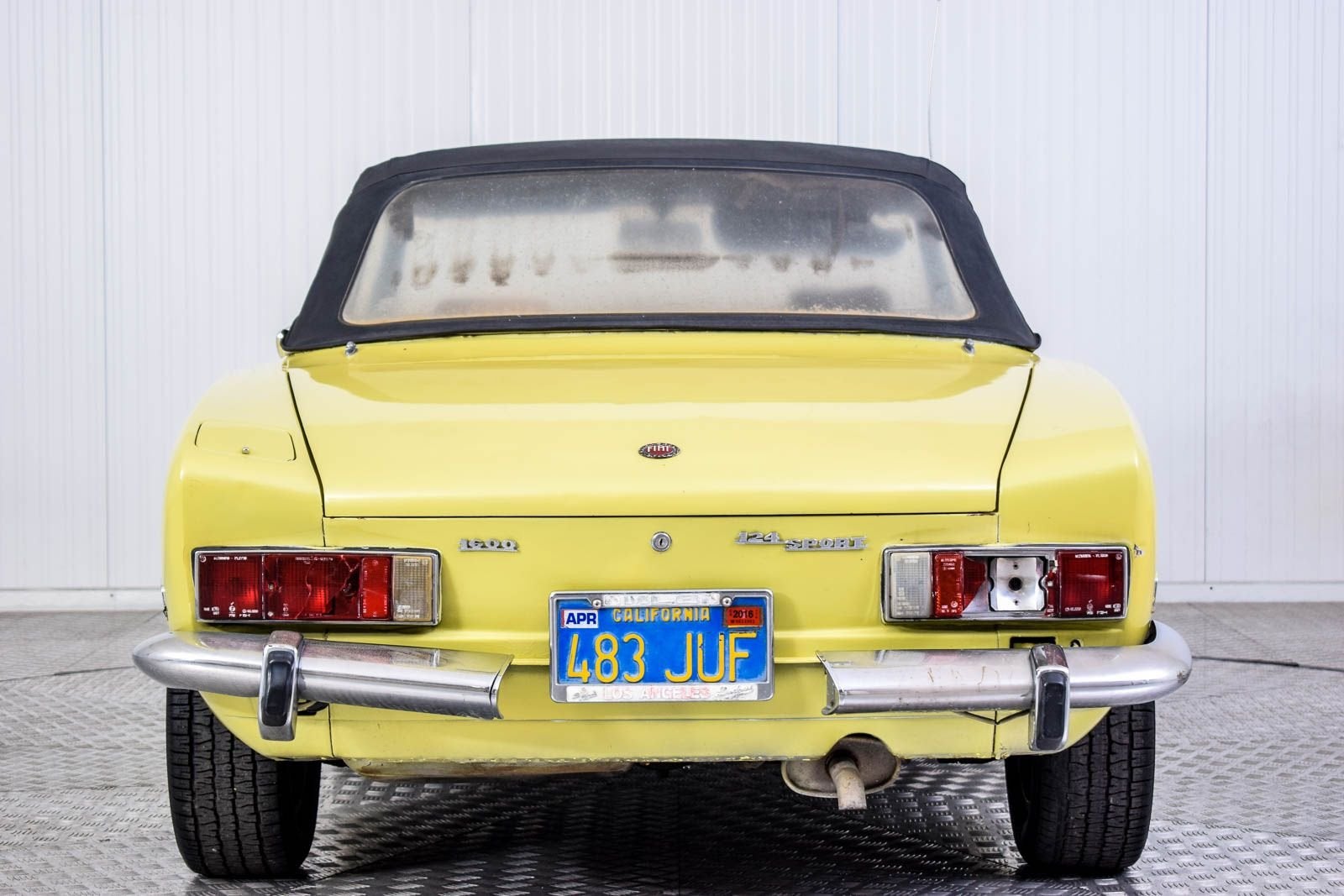 Fiat 124 Spider 1800 (bj 1973), Gebruikt, 4 cilinders, Cabriolet, Bedrijf