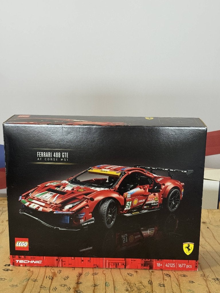 LEGO Technic 42125 Ferrari 488 GTE | NIEUW IN DOOS, Info@lego.com, Denemarken, Lego, Nieuw
