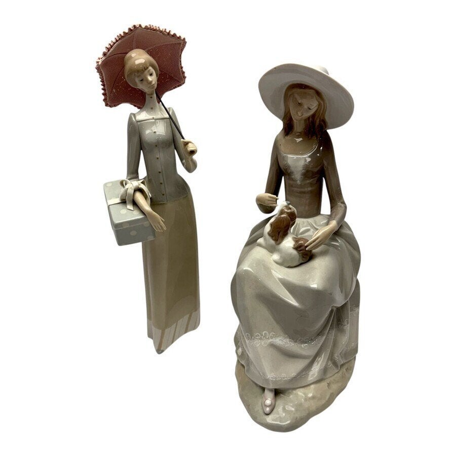 Twee Lladro sculpturen, Ophalen of Verzenden