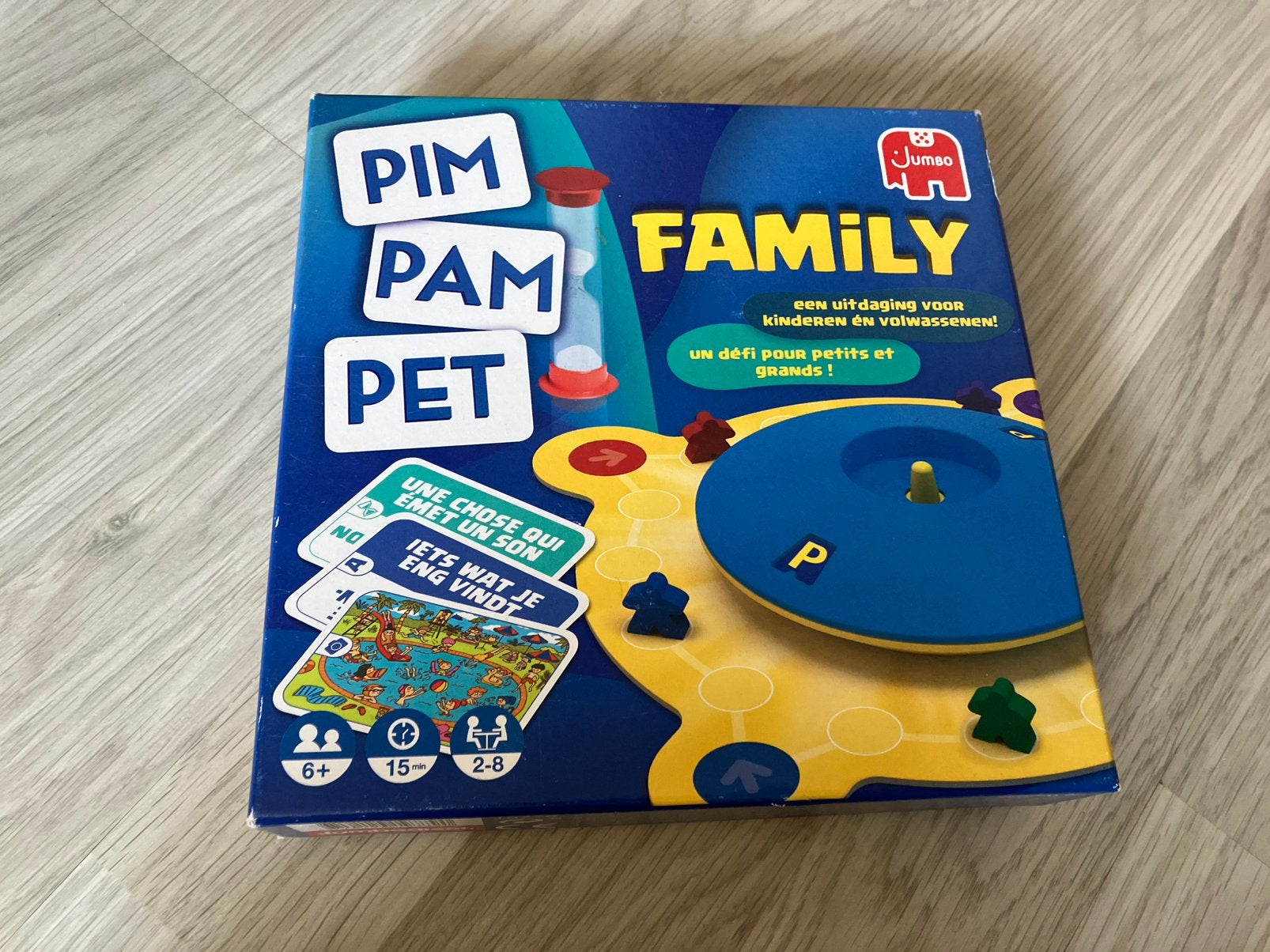 Pim pam pet, Ophalen of Verzenden, Zo goed als nieuw