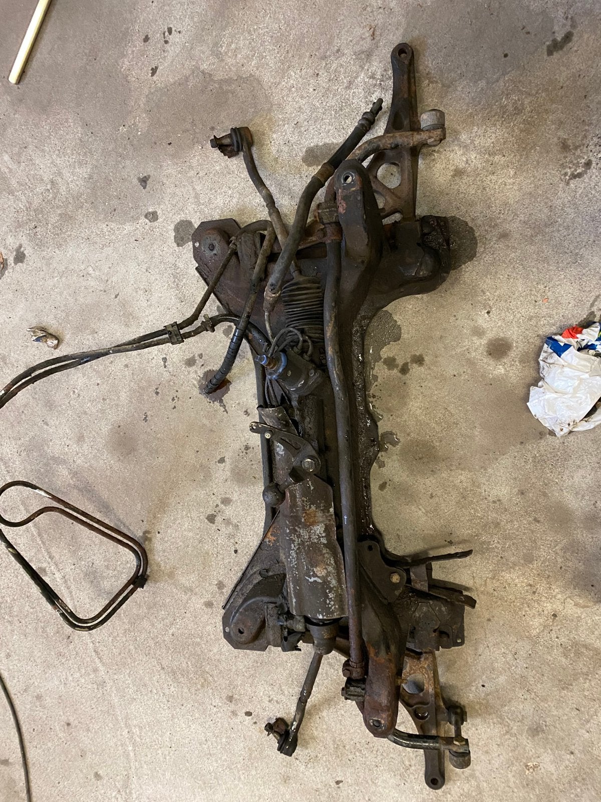 Peugeot 405 mi16  kabelboom koelvin subframe veerpoten, Ophalen, Peugeot