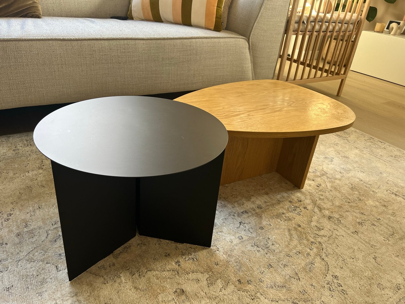 Set van 2 salontafels | bijzettafel FEST Amsterdam & BySIDDE, Ophalen, Minder dan 50 cm, 50 tot 100 cm, Zo goed als nieuw