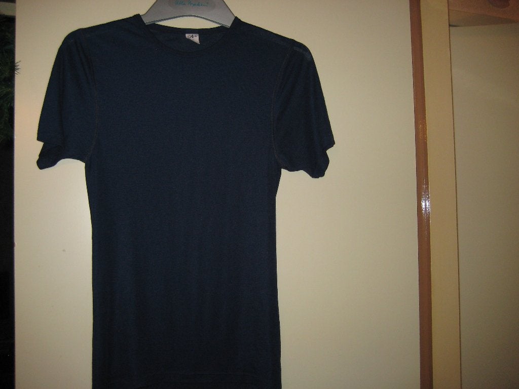 Onderhemd met korte mouwen, M, Shamp, donkerblauw, Ophalen of Verzenden, Blauw, Hemd