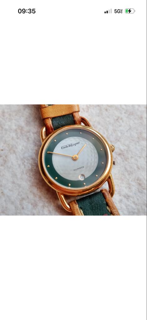 Emile Pequignet dameshorloge Golf, Sieraden, Tassen en Uiterlijk, Horloges | Dames, Overige merken, Polshorloge, Ophalen of Verzenden