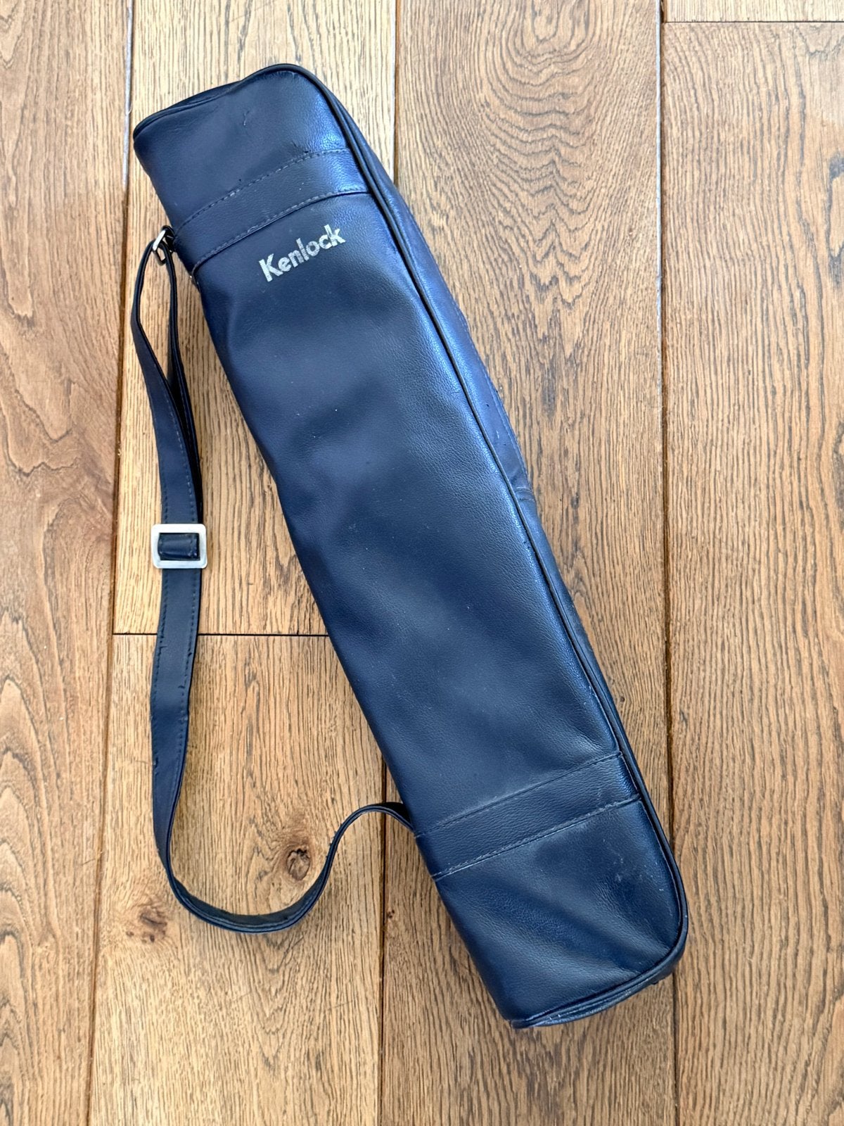Vintage Kenlock 2000 AF fotostatief met draagtas, 150 tot 175 cm, Inclusief draagtas, Gebruikt, Overige merken