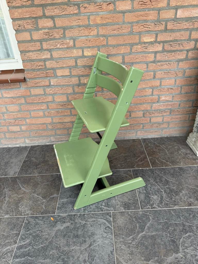 Stokke Tripp Trapp stoel - Nieuw model, Kinderen en Baby's, Ophalen, Zo goed als nieuw, Meegroeistoel, Aanschuifbaar