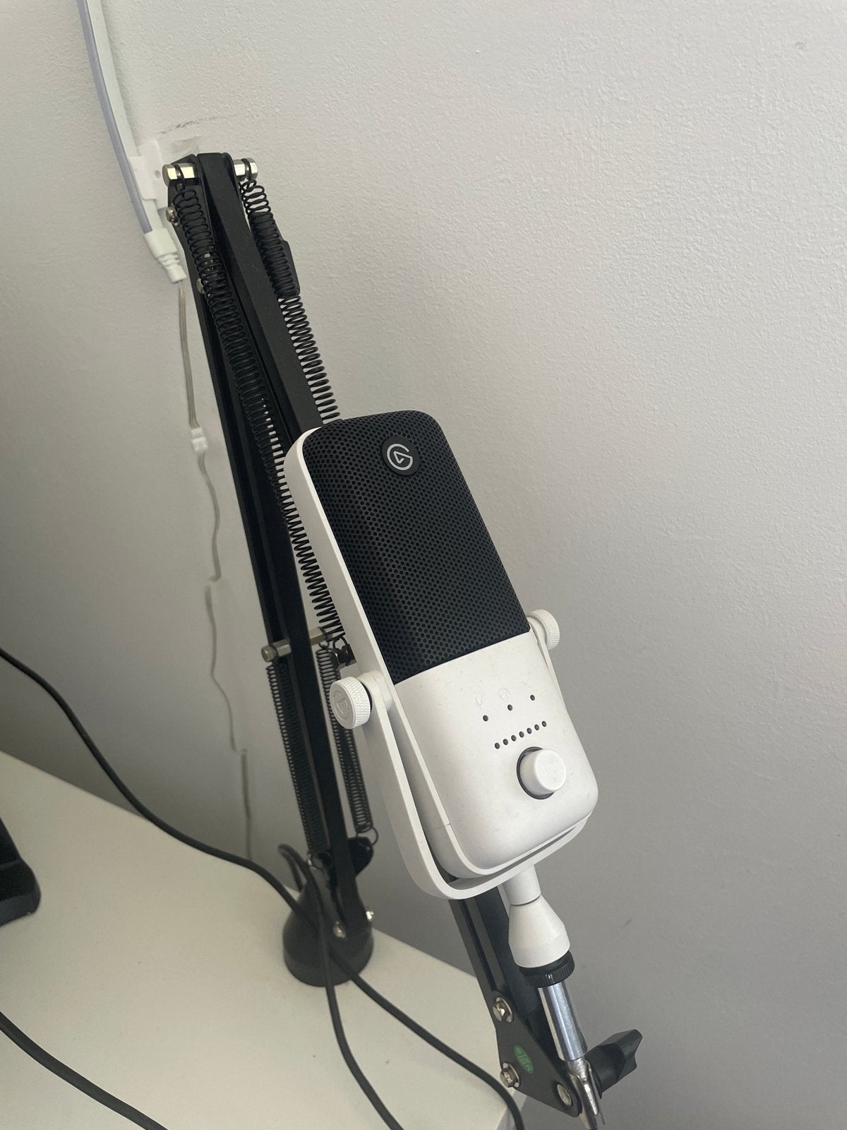 Elgato Wave 3 USB Microfoon Met Arm, Ophalen of Verzenden, Zo goed als nieuw, Studiomicrofoon